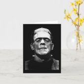 ハロウィーンモンスターホラー映画モンスター カード (黄色い花)