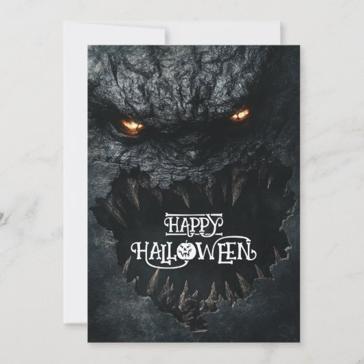 ハロウィーンモンスターマウスメイヘム 招待状 (正面)