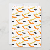 ハロウィーンモンスターマッシュアップパーティの招待状 招待状 (裏面)