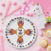 ハロウィーンモンスターマッシュギャザリング ペーパープレート (パーティー)