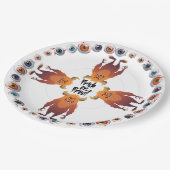 ハロウィーンモンスターマッシュギャザリング ペーパープレート (アングル)