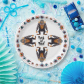 ハロウィーンモンスターマッシュギャザリング ペーパープレート (パーティー)