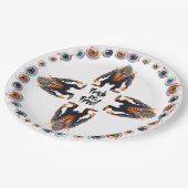 ハロウィーンモンスターマッシュギャザリング ペーパープレート (アングル)