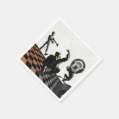 ハロウィーンモンスターモンスターバッシュコスチュームパーティー スタンダードカクテルナプキン (角)