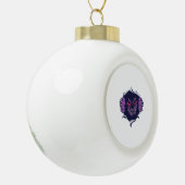 ハロウィーンモンスター セラミックボールオーナメント