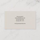 ハロウィーンモンスター 名刺 (裏面)