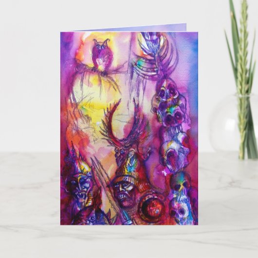 ハロウィーンモンスター/ORK WARファンタジー カード (正面)