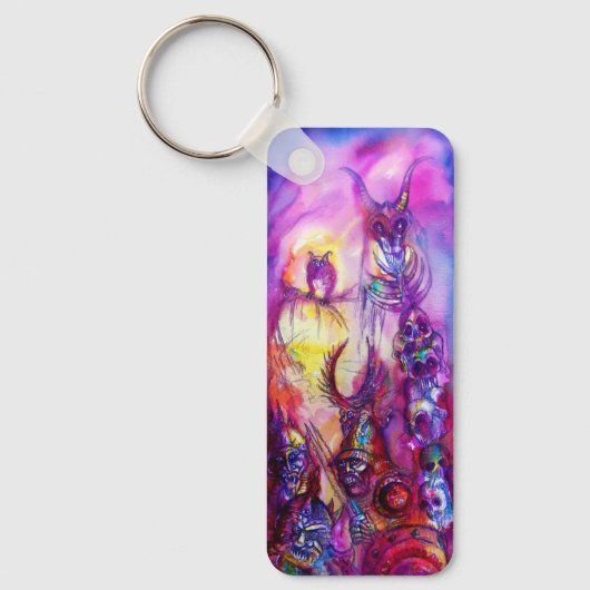 ハロウィーンモンスター/ORK WARファンタジー キーホルダー (正面)