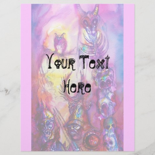 ハロウィーンモンスター/ORK WARファンタジー チラシ (正面)