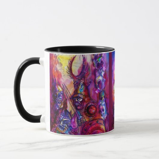 ハロウィーンモンスター/ORK WARファンタジー マグカップ (左)