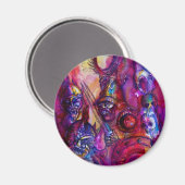 ハロウィーンモンスター/ORK WARファンタジー マグネット (正面/裏面)