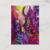 ハロウィーンモンスター/ORK WARファンタジー 名刺 (裏面)