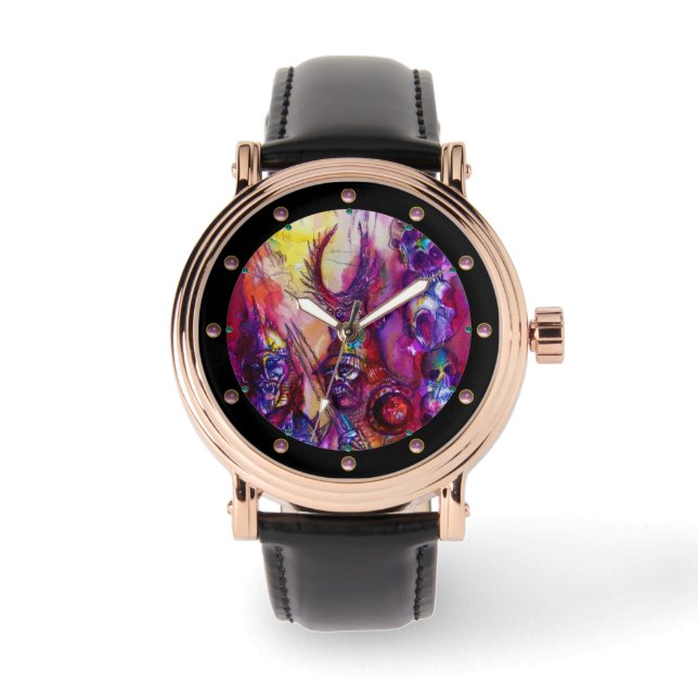 ハロウィーンモンスター/ORK WARファンタジー 腕時計 (正面)