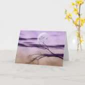 ハロウィーンモーズカード カード (黄色い花)