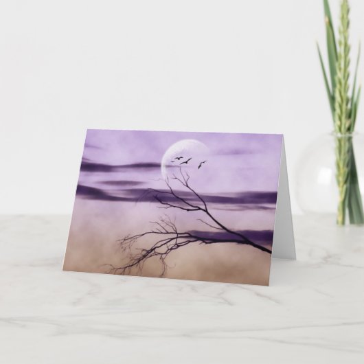 ハロウィーンモーズカード カード (正面)