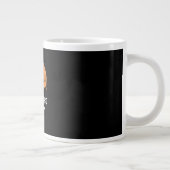 ハロウィーンヤギの衣装ギフト ジャンボコーヒーマグカップ (右)