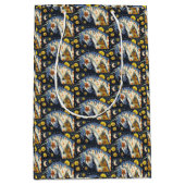 ハロウィーンユニコーン，スターホース&子馬ファンタジー ミディアムペーパーバッグ (正面)