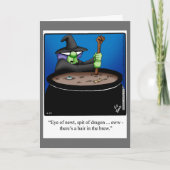 ハロウィーンユーモアのグリーティングカード カード (正面)