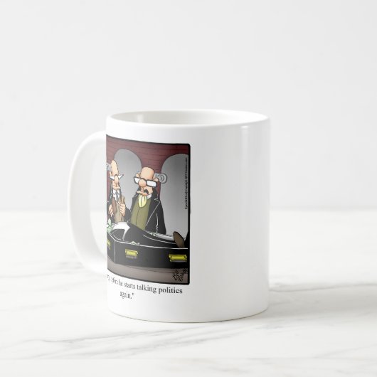 ハロウィーンユーモアコーヒーマグ コーヒーマグカップ (正面左)