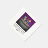 ハロウィーンユーモアパーティーナプキンス スタンダードカクテルナプキン (角)