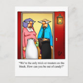 ハロウィーンユーモアポストカード ポストカード (正面)