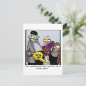 ハロウィーンユーモアポストカード ポストカード (スタンド正面)