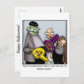 ハロウィーンユーモアポストカード ポストカード (正面/裏面)