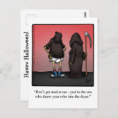 ハロウィーンユーモアポストカード ポストカード (正面/裏面)