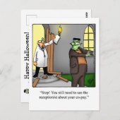 ハロウィーンユーモアポストカード ポストカード (正面/裏面)