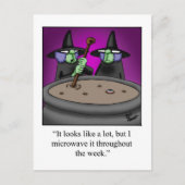 ハロウィーンユーモアポストカード ポストカード (正面)