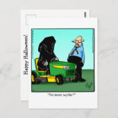 ハロウィーンユーモアポストカード ポストカード (正面/裏面)