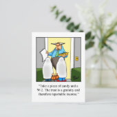 ハロウィーンユーモアポストカード ポストカード (スタンド正面)