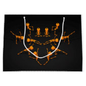 ハロウィーンヨガクラス ラージペーパーバッグ (正面)