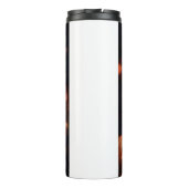 ハロウィーンヨークシャーテリアカボチャ怖い タンブラー (裏面)