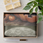 ハロウィーンラクーン2デカップージ紙 薄葉紙 (ギフト)