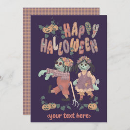 ハロウィーンラグドールゾンビ(3) – グリーティングカード シーズンカード