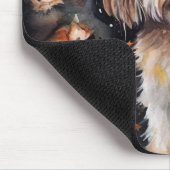 ハロウィーンラサアプチンプキンホラー マウスパッド (コーナー)