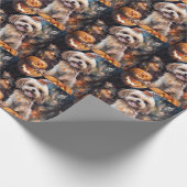 ハロウィーンラサアプチンプキンホラー ラッピングペーパー (角)