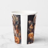 ハロウィーンラサアプチンプキンホラー 紙コップ (右)