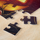 ハロウィーンラットテリアヴァンパイアパンプキンズ怖 ジグソーパズル (側面)