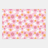 ハロウィーンラッピング紙シートセット3 ラッピングペーパーシート (正面3)