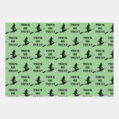 ハロウィーンラッピング紙フラットシートセット3 ラッピングペーパーシート (正面2)