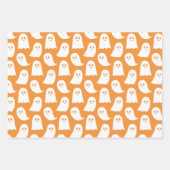 ハロウィーンラッピング紙フラットシートセット3 ラッピングペーパーシート (正面2)