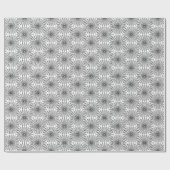 ハロウィーンラッピング紙 – スパイダーウェブ ラッピングペーパー (フラット)