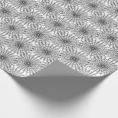 ハロウィーンラッピング紙 – スパイダーウェブ ラッピングペーパー (角)