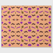 ハロウィーンラッピング紙 ラッピングペーパー (フラット)