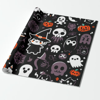 ハロウィーンラッピング紙 ラッピングペーパー