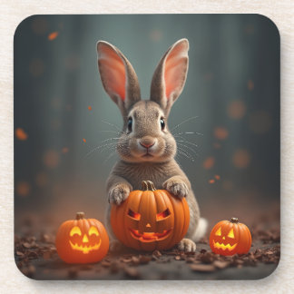 ハロウィーンラビット懸命プラスチックのコースター コースター