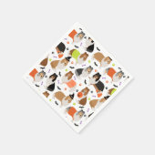 ハロウィーンラフコリナプキンス スタンダードカクテルナプキン (角)