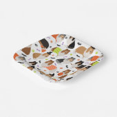 ハロウィーンラフコリー紙プレート ペーパープレート (傾斜あり)